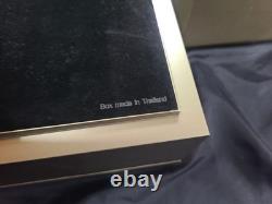 VINTAGE AUTHENTIQUE Jaeger-LeCoultre boîte de montre boîtier bois cuir