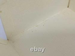 VINTAGE AUTHENTIQUE Jaeger-LeCoultre boîte de montre boîtier bois cuir