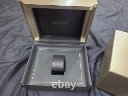 VINTAGE AUTHENTIQUE Jaeger-LeCoultre boîte de montre boîtier bois cuir 250217