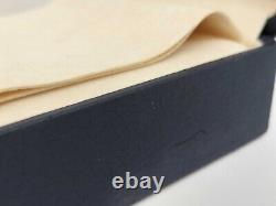 VINTAGE AUTHENTIQUE Jaeger-LeCoultre boîte de montre boîtier bois cuir bleu 2