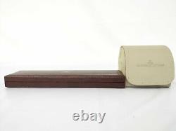VINTAGE AUTHENTIQUE Jaeger-LeCoultre boite montre boîtier bois cuir lot de 2