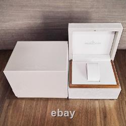 VINTAGE AUTHENTIQUE Jaeger-LeCoultre boîtier de montre bois blanc 260530001yA