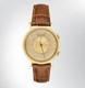 Vintage 1950s Homme Jaeger Lecoultre Memovox Montre 18K or Jaune W / Alarme Disc