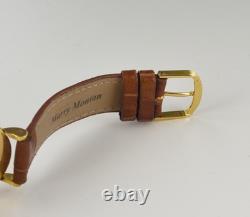 Vintage 1950s Homme Jaeger Lecoultre Memovox Montre 18K or Jaune W / Alarme Disc