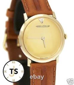 Vintage Jaeger LeCoultre 10K or Jaune Hand-winding 31 mm circa 1950 s Watch