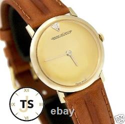 Vintage Jaeger LeCoultre 10K or Jaune Hand-winding 31 mm circa 1950 s Watch