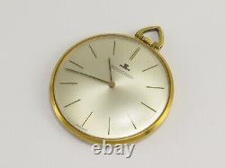 Vintage Jaeger Lecoultre 18k Gold Ultra Slim Pocket Watch k818/1c