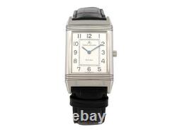 Vintage Montre Jaeger Lecoultre Reverso Lady 260.840.082 33mm Acier Quartz 7600