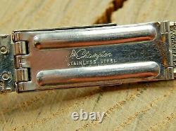 Vintage NOS Maille Dos Acier Inoxydable JB Champion Montre Bracelet Bande 17.5mm