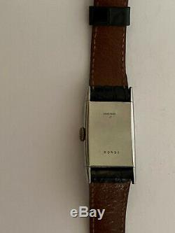 Vintage montre bracelet UNIPLAN pre JAEGER LECOULTRE wristwatch 1931
