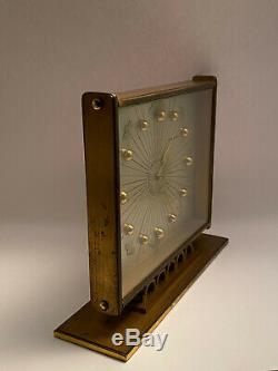 Vintage pendulette de bureau JAEGER LECOULTRE desk clock 1960