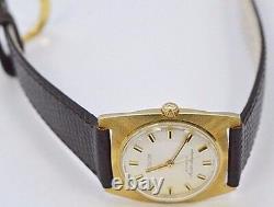 W528-LE COULTRE Master Mariner 14K Gold Case AUTOMATIQUE Homme Bracelet Montre